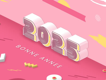 Cartes Elegant 2025 noir