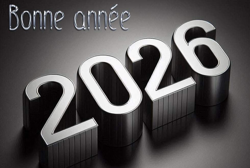 Image avec texte bonne année 2026
