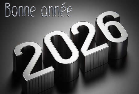 Image avec texte bonne année 2026
