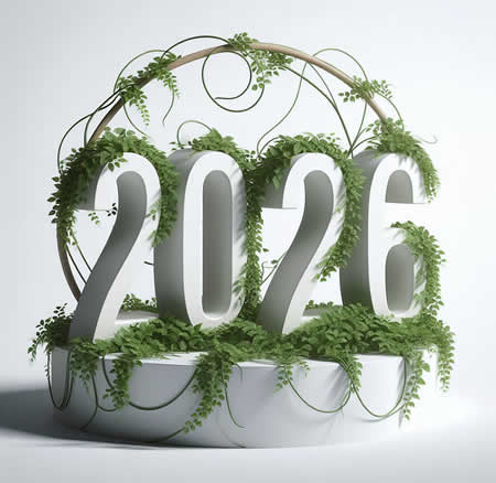 Image en vert Une très bonne nouvelle année