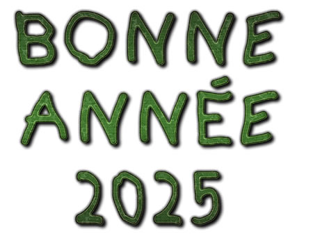 Voeux 2025 effet herbe verte