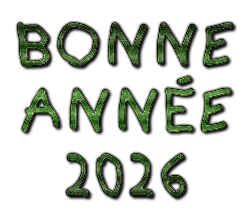 Image Texte 2026 effet herbe verte