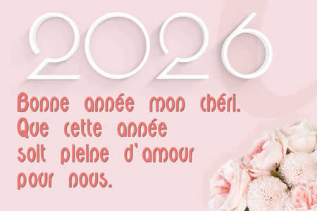 Image Bonne année mon chéri