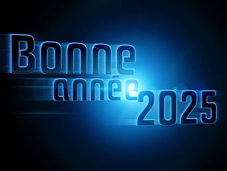 bonne année couleur bleu foncé
