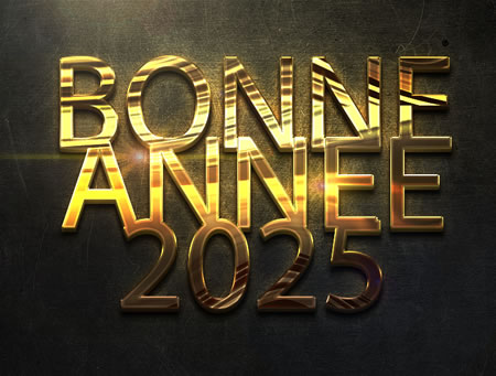 carte de vouex 2025 couleur doree