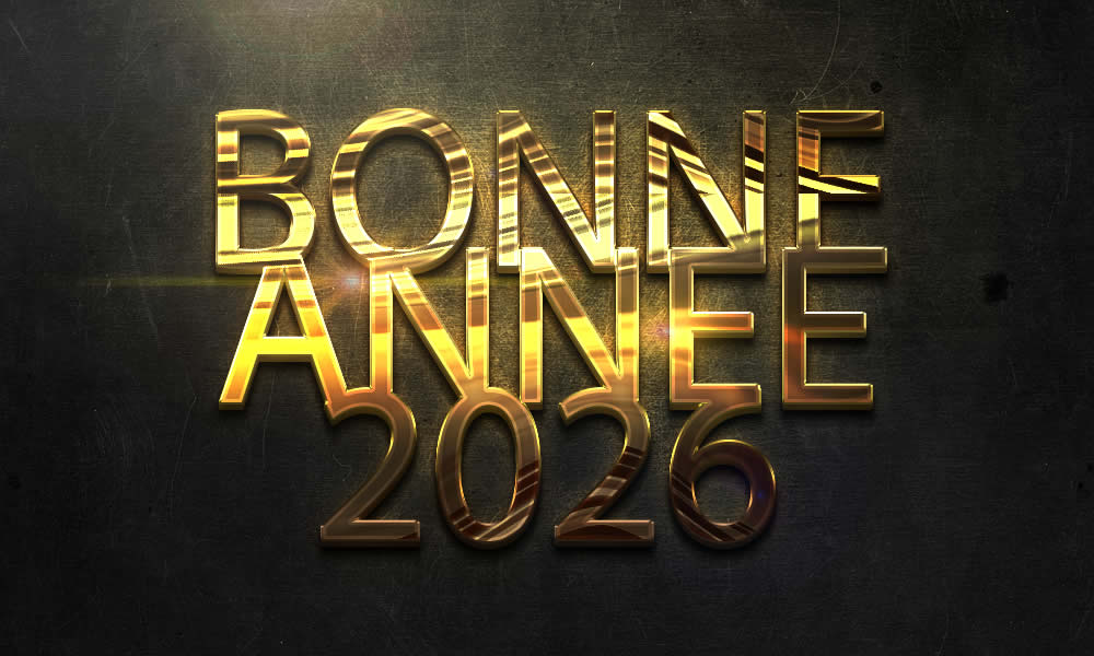 Image Bonne Année 2026 pétillant