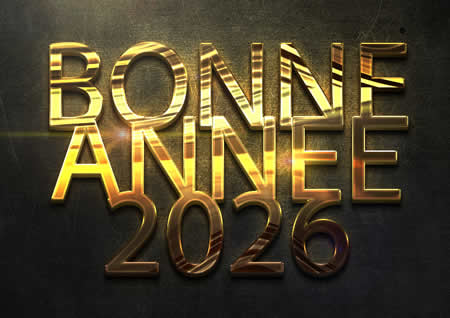 carte de vouex 2026 couleur doree