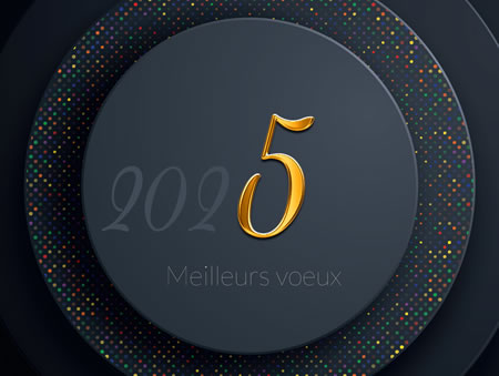 2025 avec disques concentriques noir