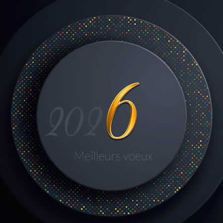 2026 avec disques concentriques noir
