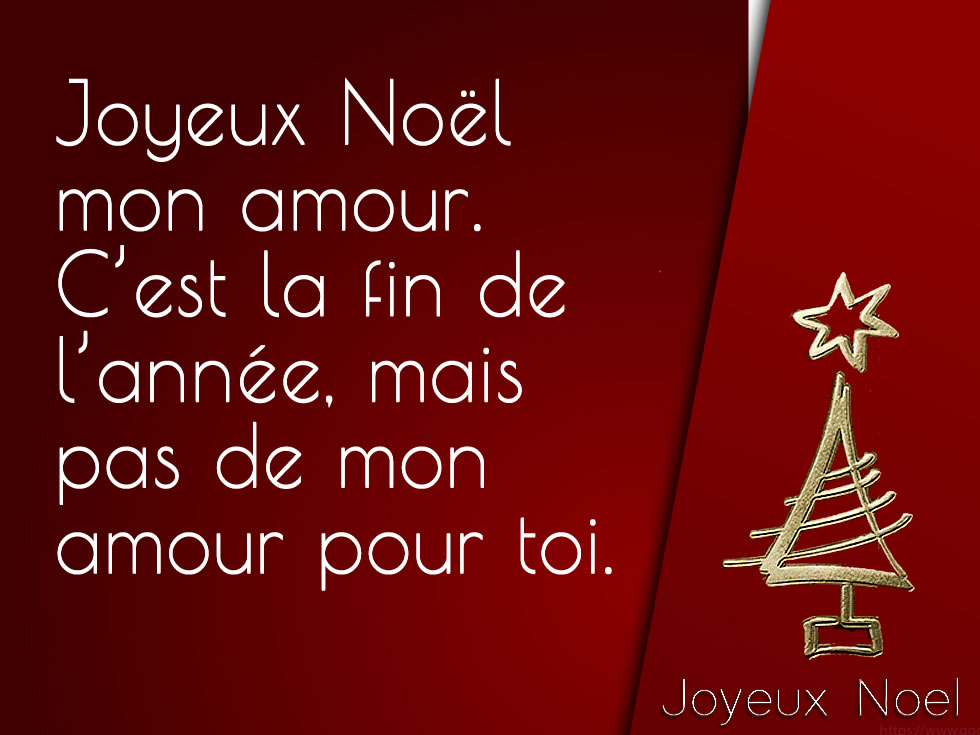 Image Joyeux Noël mon amour