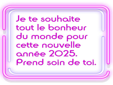 Image avec cadre de couleur violet