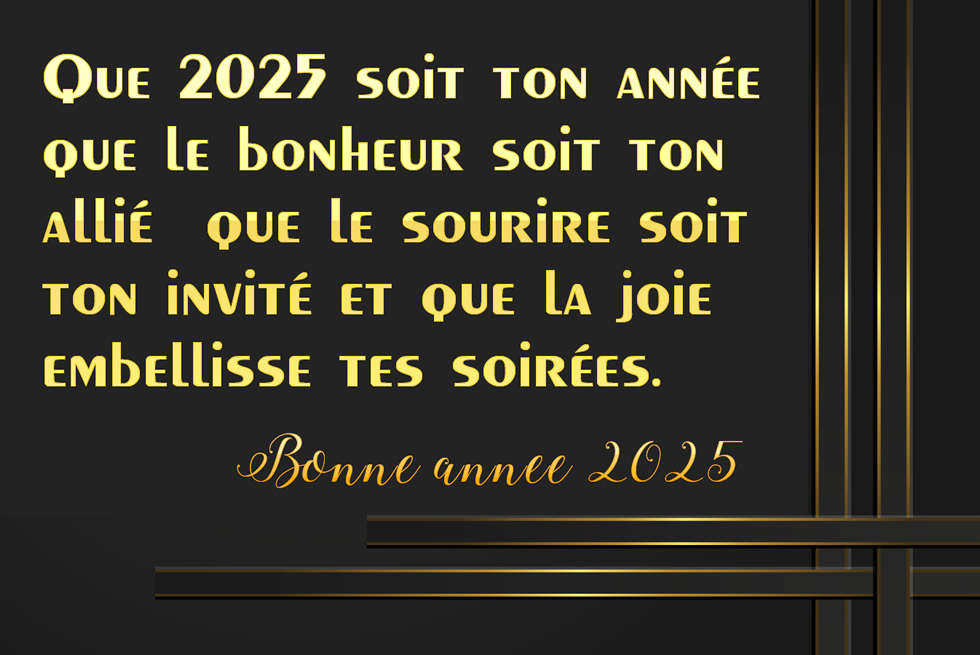 Image Que 2025 soit ton année
