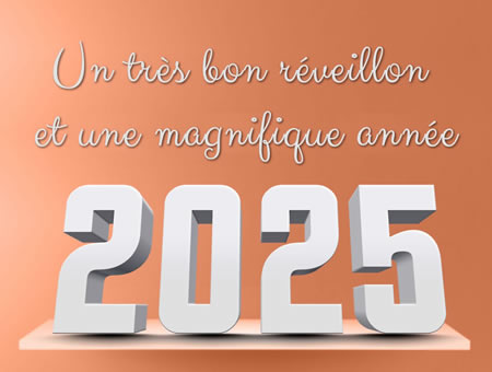 Image vœux du Nouvel An : Un très bon réveillon