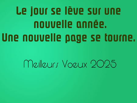 Image Une nouvelle page se tourne
