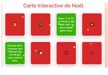 Cartes interactives  biblique