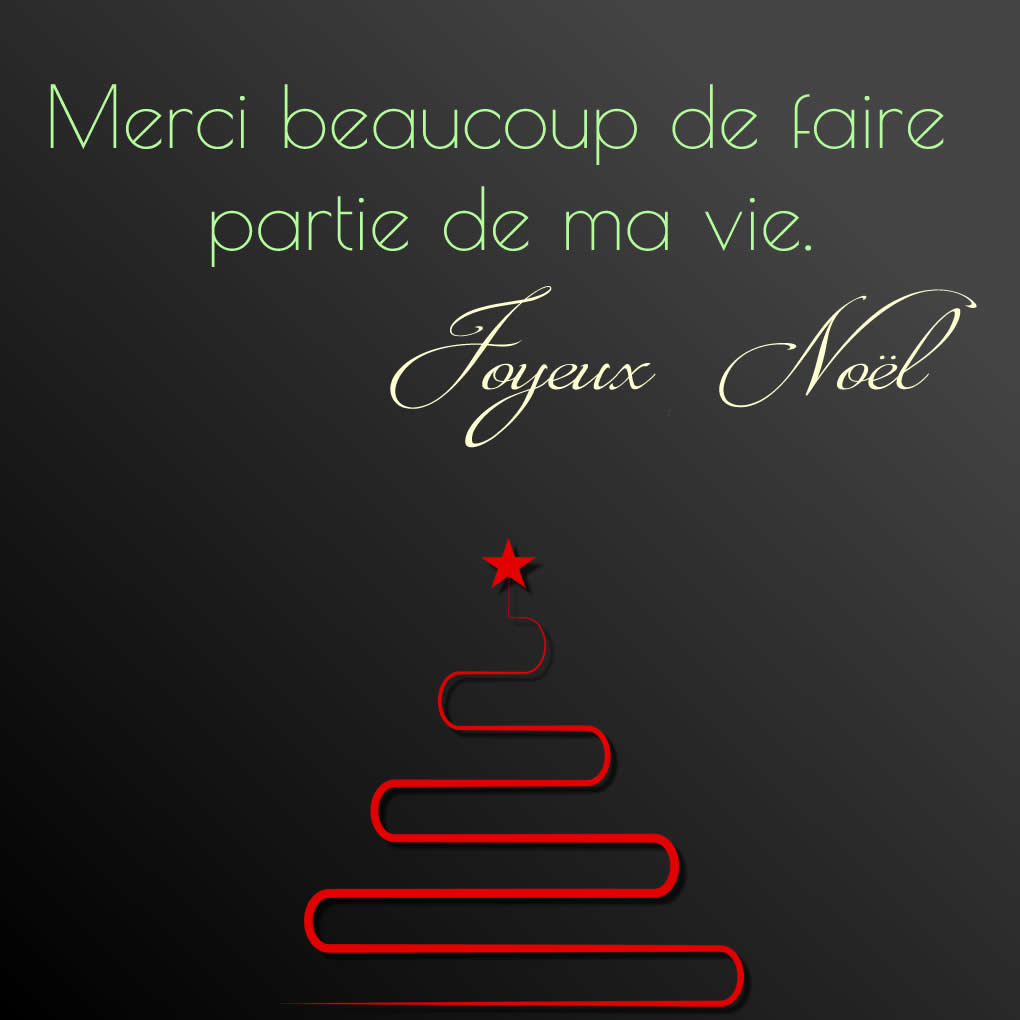 Image avec texte: Merci beaucoup de faire partie de ma vie.