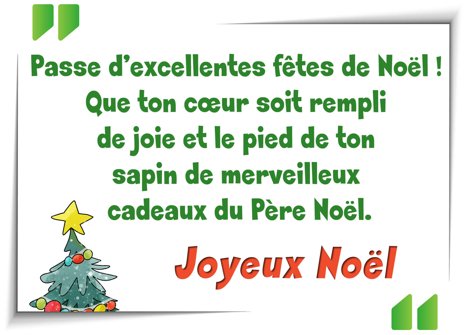 Joyeux Noël : Merveilleux cadeaux du Père Noël pour vous