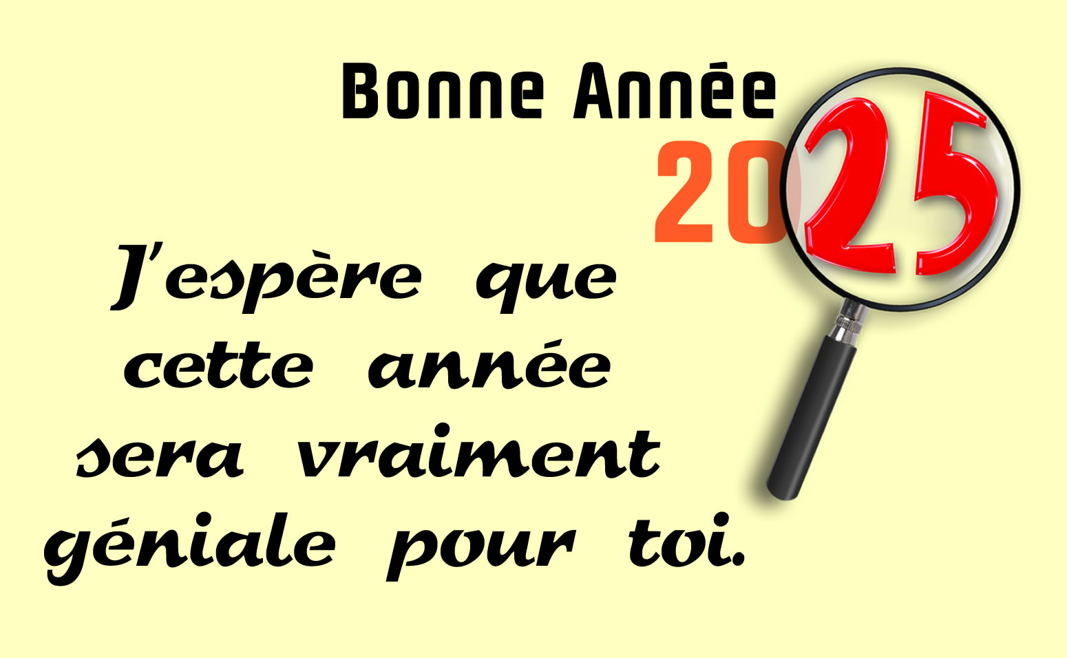 Image Bonne et heureuse année 2025 à toi