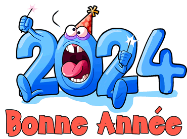 
Gif drôle de bonne année 2025