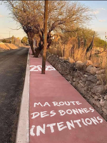 Mon chemin vers 2025