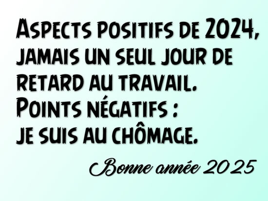 Image Aspects positifs de 2024