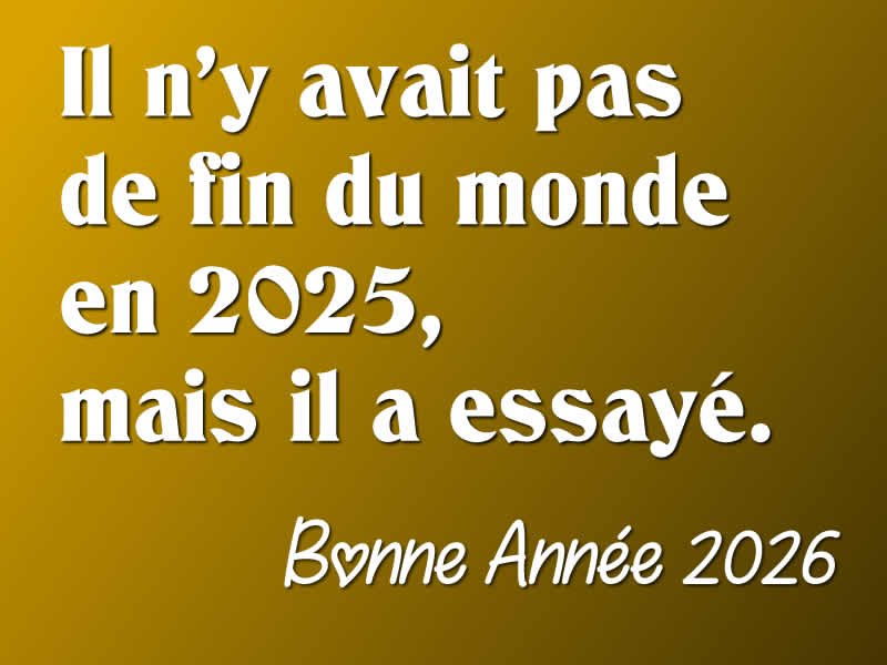 Image avec 2026 en 3D, bonne et heureuse année