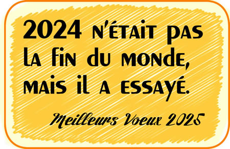 2024 n'était pas la fin du monde