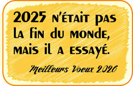Image 2025 n'était pas la fin du monde