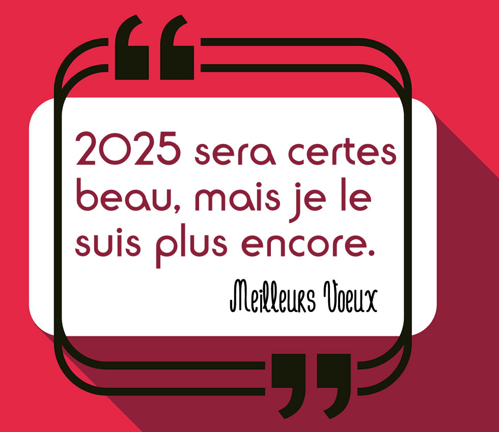 Image avec 2025 en 3D, bonne et heureuse année