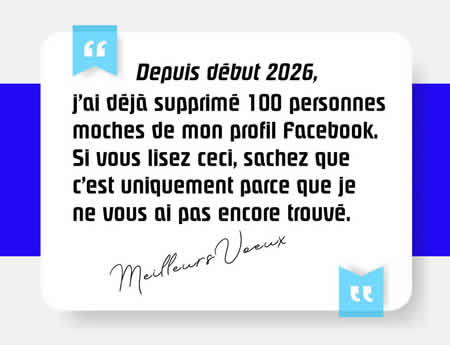 Depuis début 2026