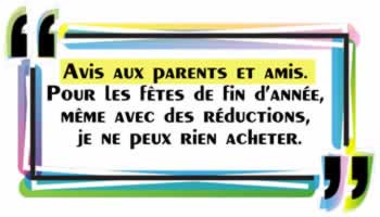 pour les fetes de fin d'annee